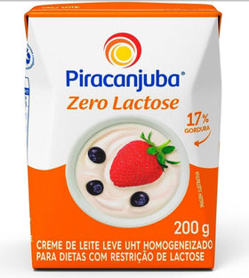 Creme de Leite Zero Lactose Piracanjuba 200g