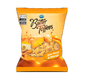 Bala Butter Toffes Maracujá Pack