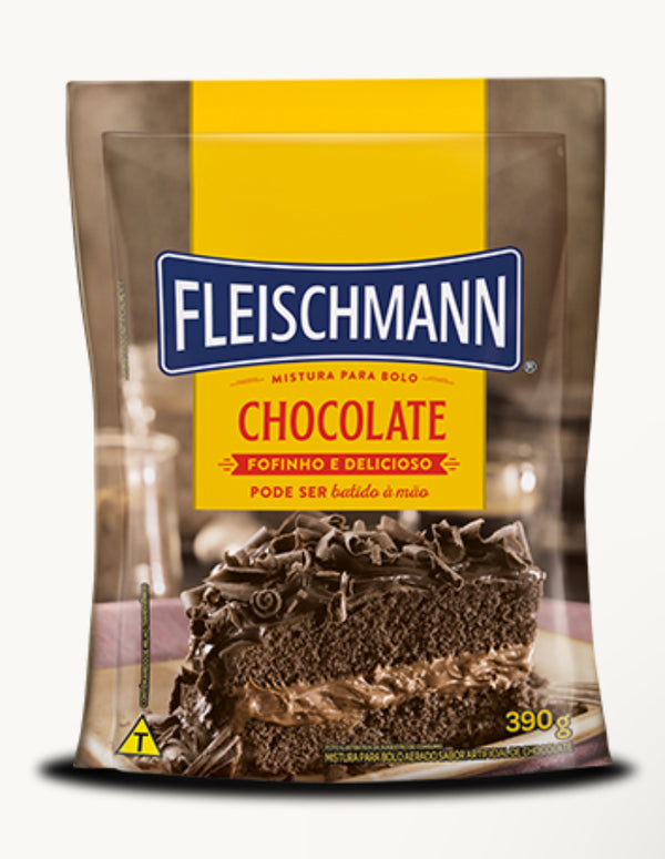 Mistura Bolo de Chocolate Fleishmann 390g