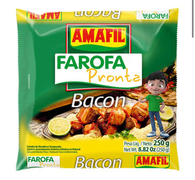 Farofa Pronta com Bacon Amafil 250g