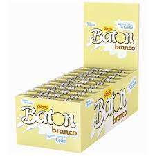 Baton Garoto chocolate branco - Box